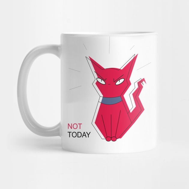 Not today meme cute cats by Vapison